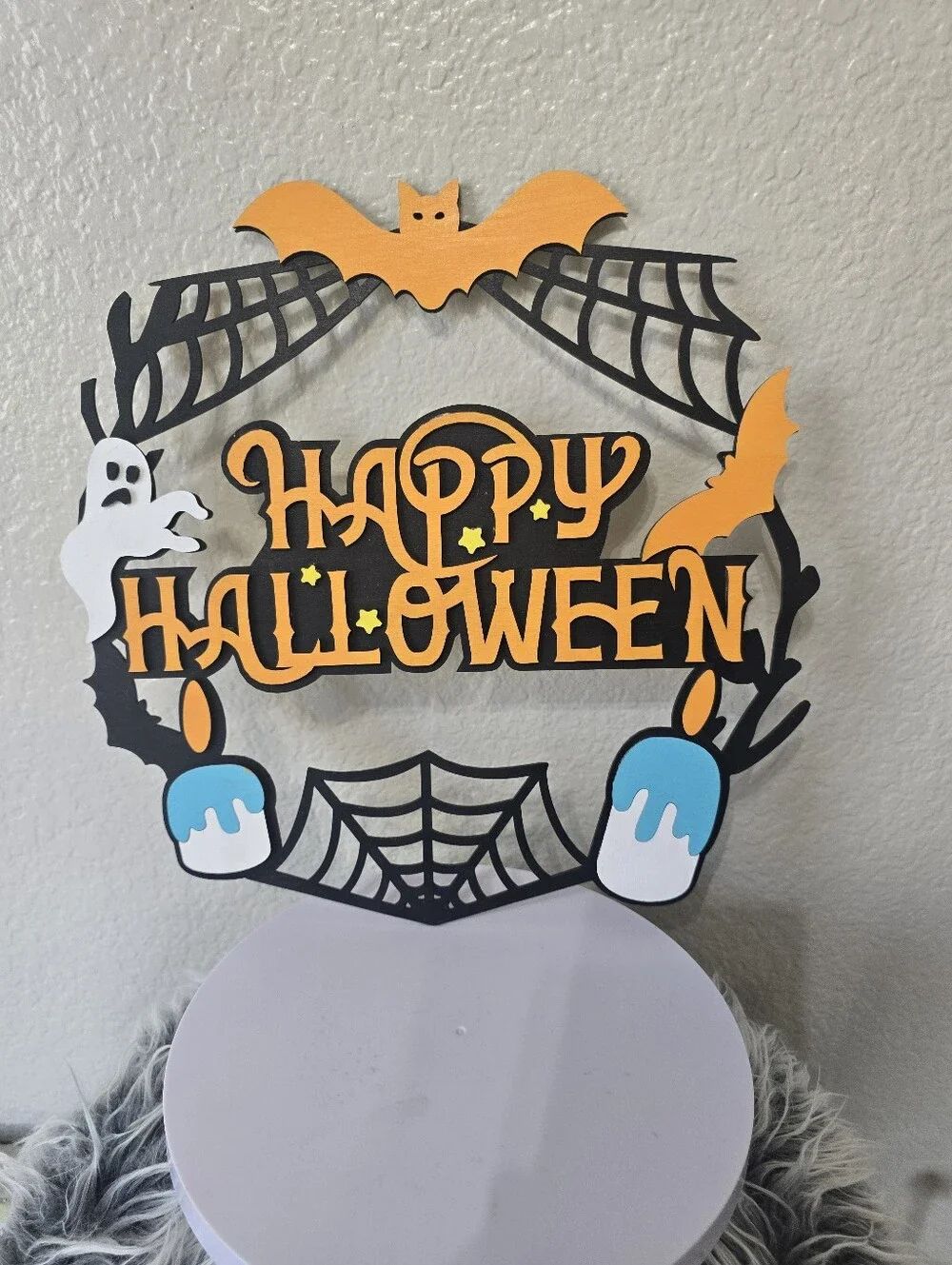 Handmade happy halloween